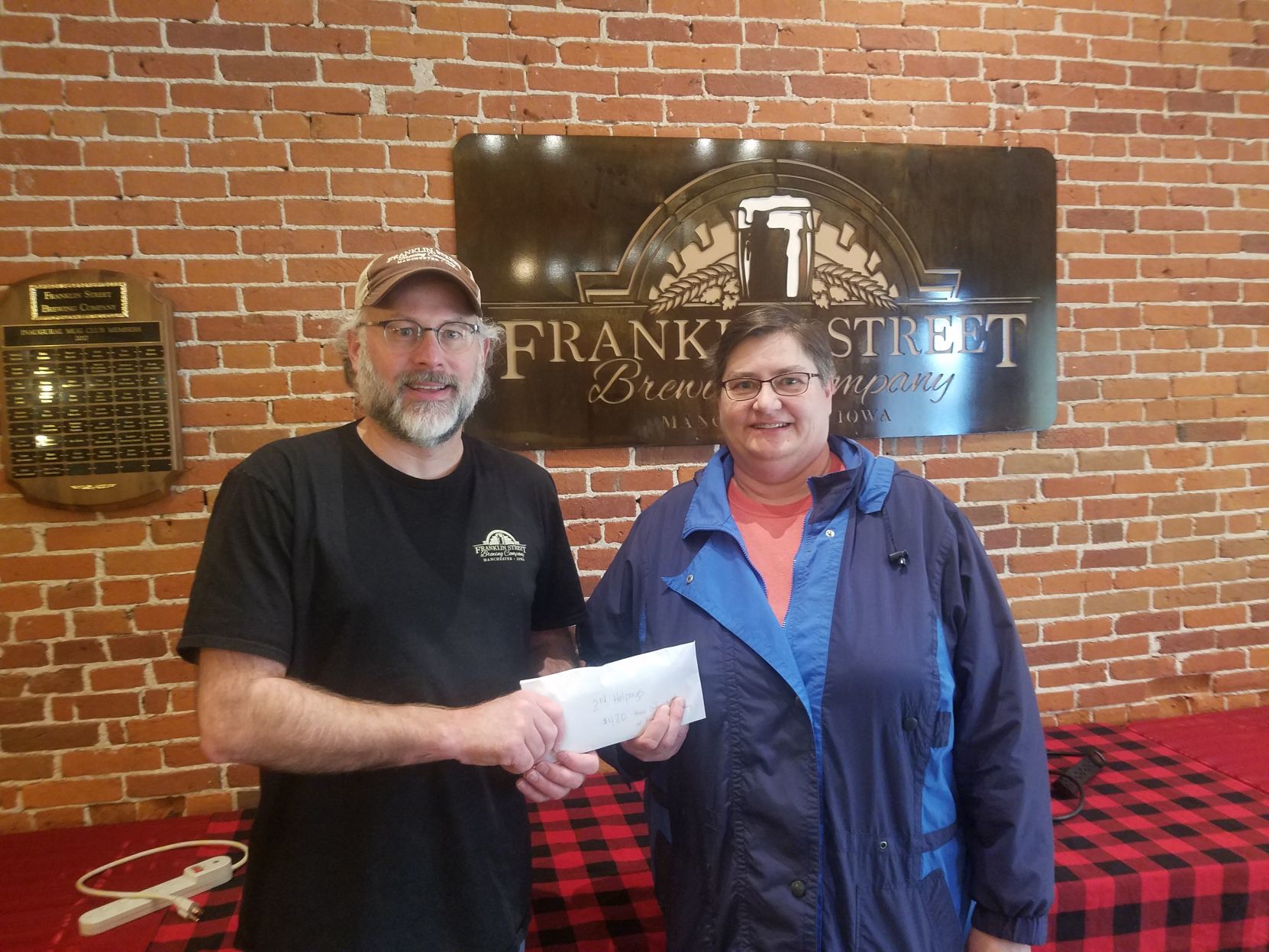 Brewery donates to community food program